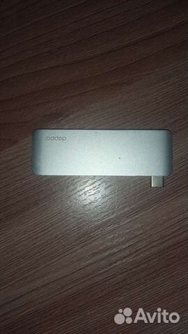 Хаб Deppa USB-C адаптер для MacBook, 5в1