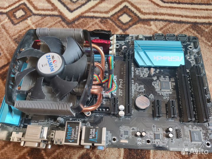 Процессор, материнская плата, оперативная память