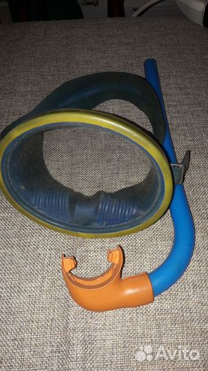 Маска и трубка для подводного плавания