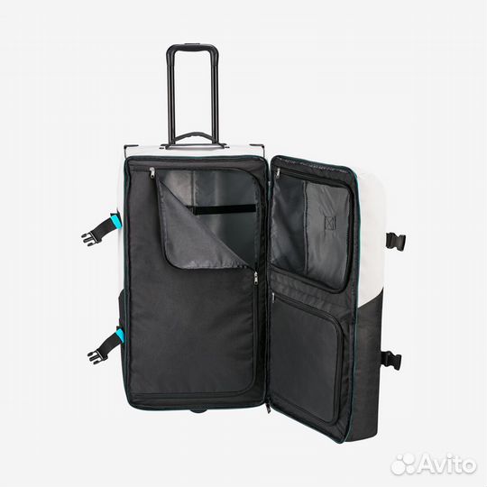 Сумка на колесах горнолыжная head Rebels Travelbag 120 л Black/White/Speed Blue (383003)