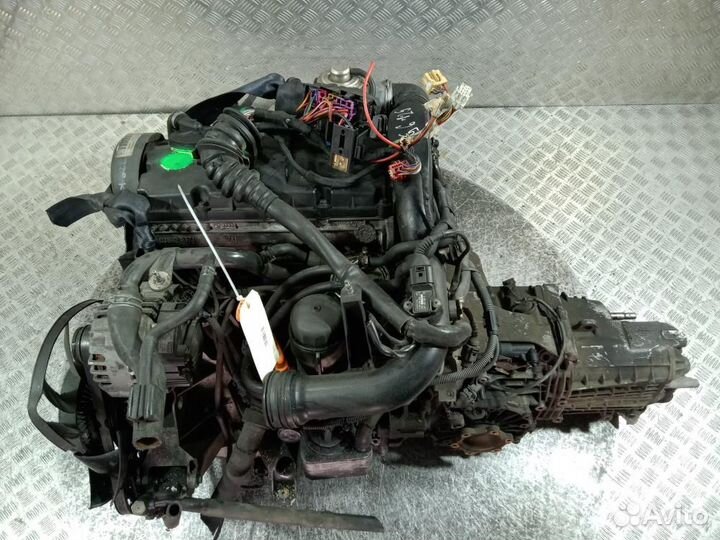 Двигатель в сборе Audi A4 B6 2002 AWX 1.9 дизель