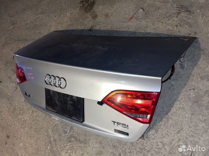 Крышка багажника Audi a4 b8 2007-2012