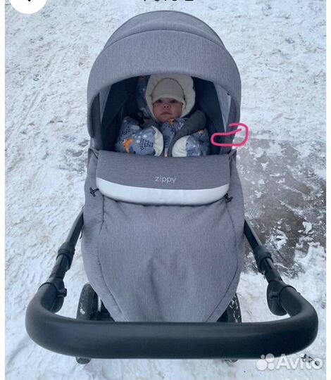 Коляска zippy tutis 2 в 1