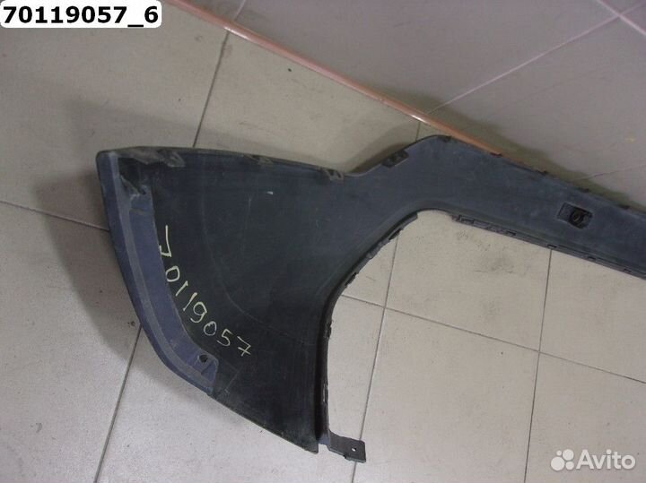 Юбка заднего бампера Skoda Yeti