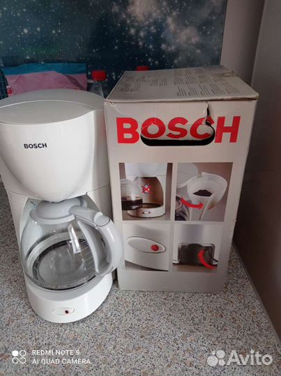 Кофеварка капельная bosch