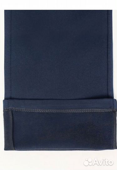 Брюки синие школьные для девочки, 146