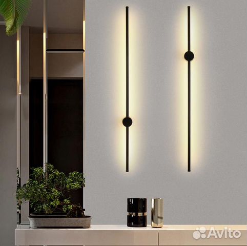 Светильник настенный бра палка 40,60,80,100,120