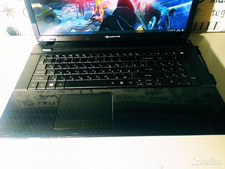 Packard Bell Enle69kb-17 Дюймов\A6-5 Gen\4Озу\ SSD