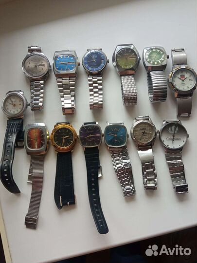 Часы СССР разные