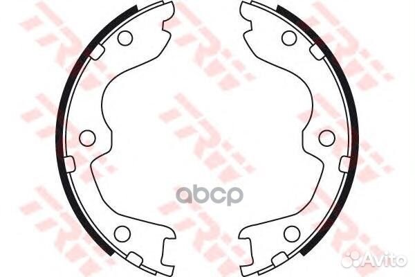 Колодки тормозные стояночного тормоза GS8730 TRW