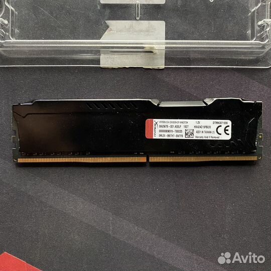 Оперативная память Kingston DDR4 8Gb 2400 MHz