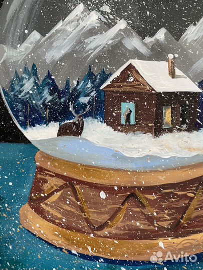 Картины акрилом в детскую