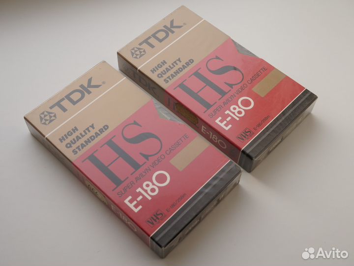Видеокассеты E-180 - Agfa, TDK, Akai, Brillant