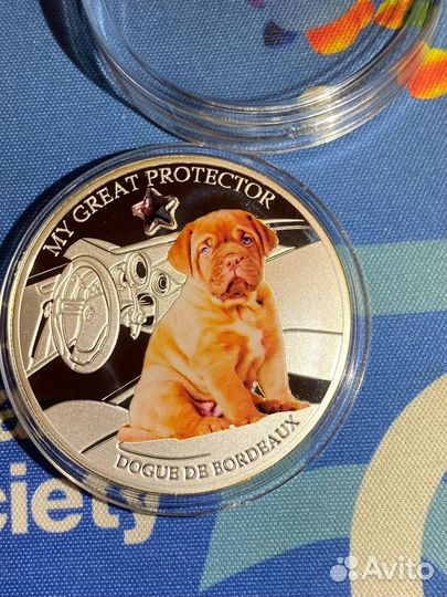 Бордоский Дог. Серебро 2д 2014 года
