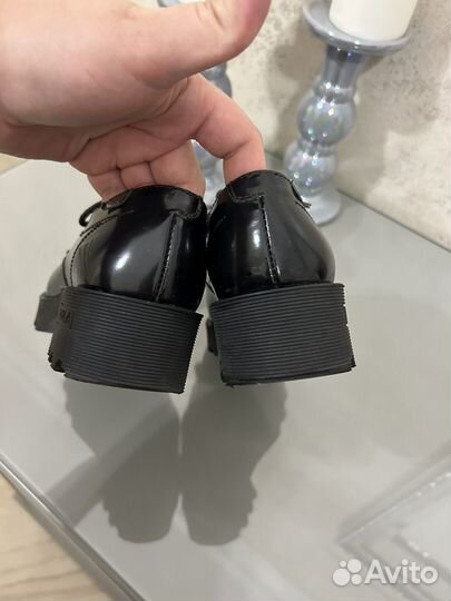 Ботинки лоферы для девочки