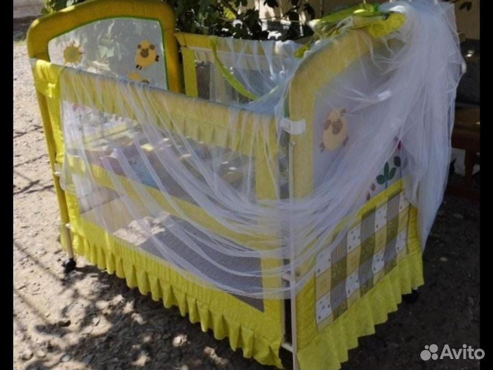 Большой детский манеж