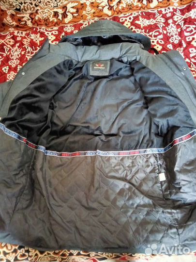 Пуховик подростковый длинный