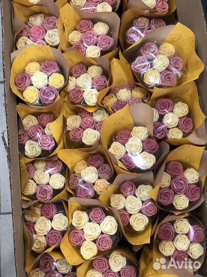 Шоколадный букет, вкусные цветы с доставкой