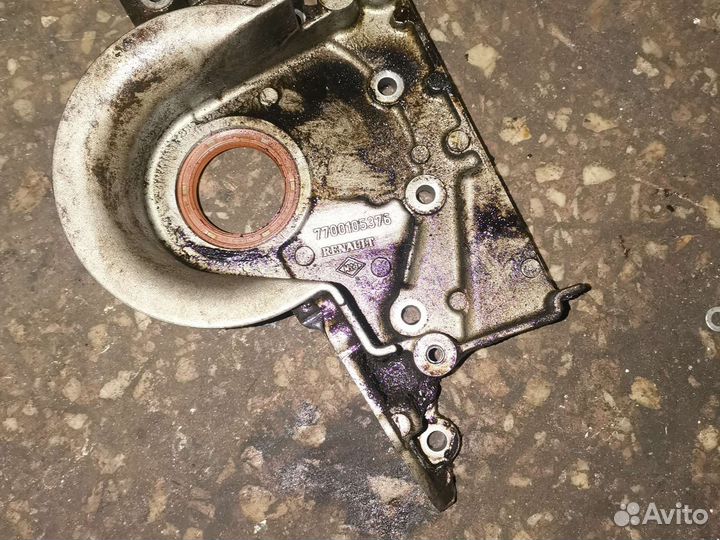 Крышка коленвала K4M Almera g15, Logan, Largus