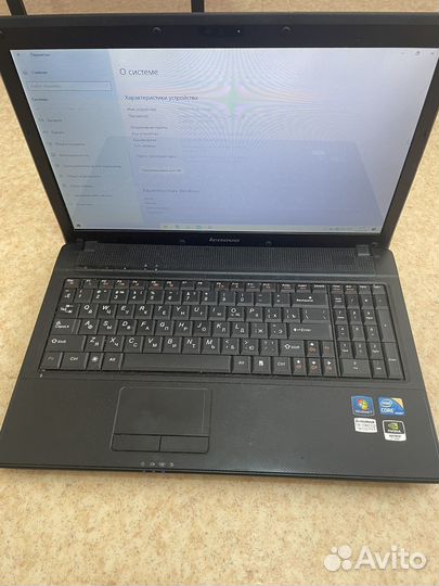 Ноутбук lenovo g560