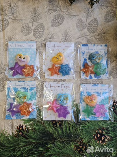 Мыло ручной работы новый год