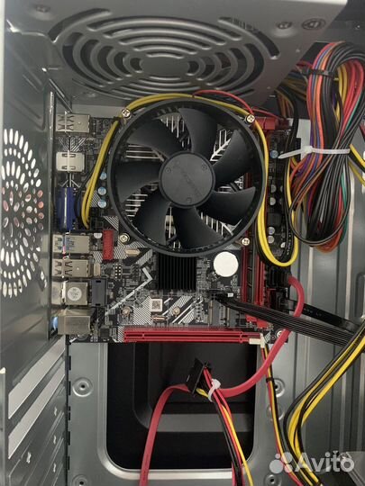 Материнская плата 1155 с процессором i7 2600k 8gb