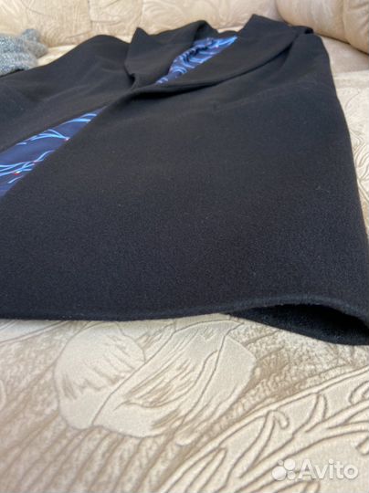 Женский жилет удлиненный черный, кардиган р. 40/42