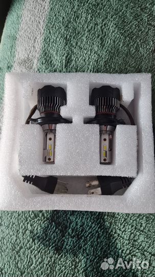 Диодные лампы h4