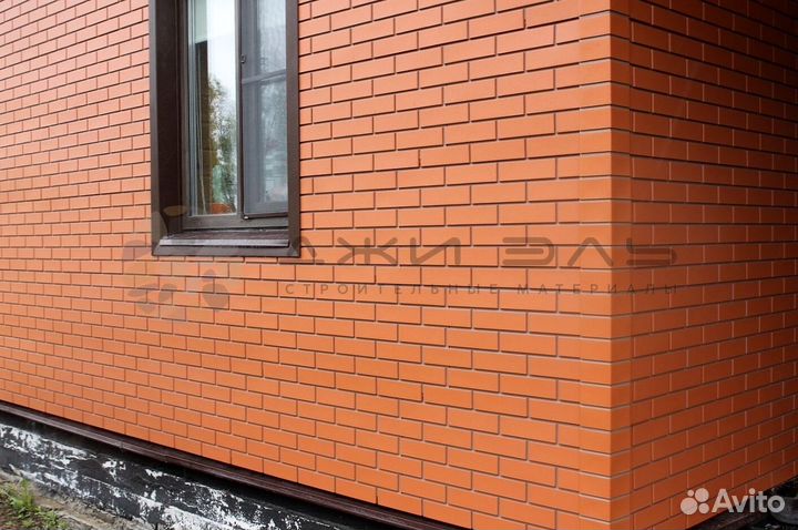 Фасадные панели под кирпич