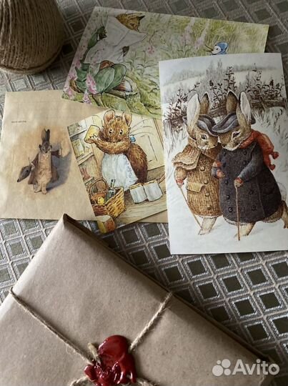 Открытки с иллюстрациями Беатрикс Поттер