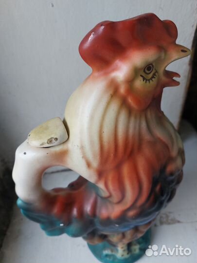 Кувшин/графин/штоф «Петух» со съёмной крышкой