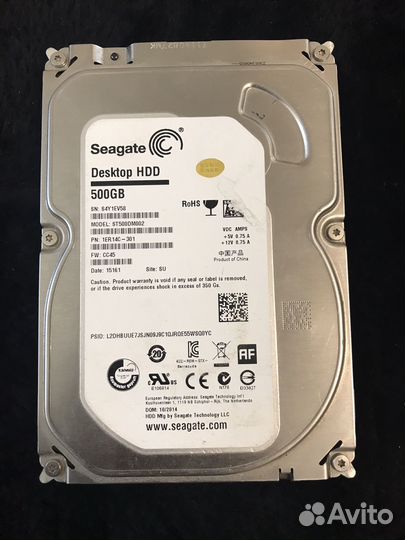 Жесткий диск 500 Gb Seagate