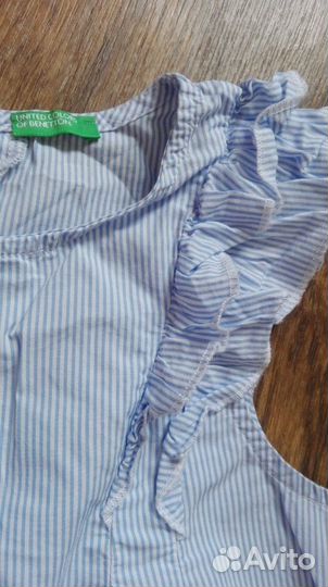 Блузки benetton на девочку