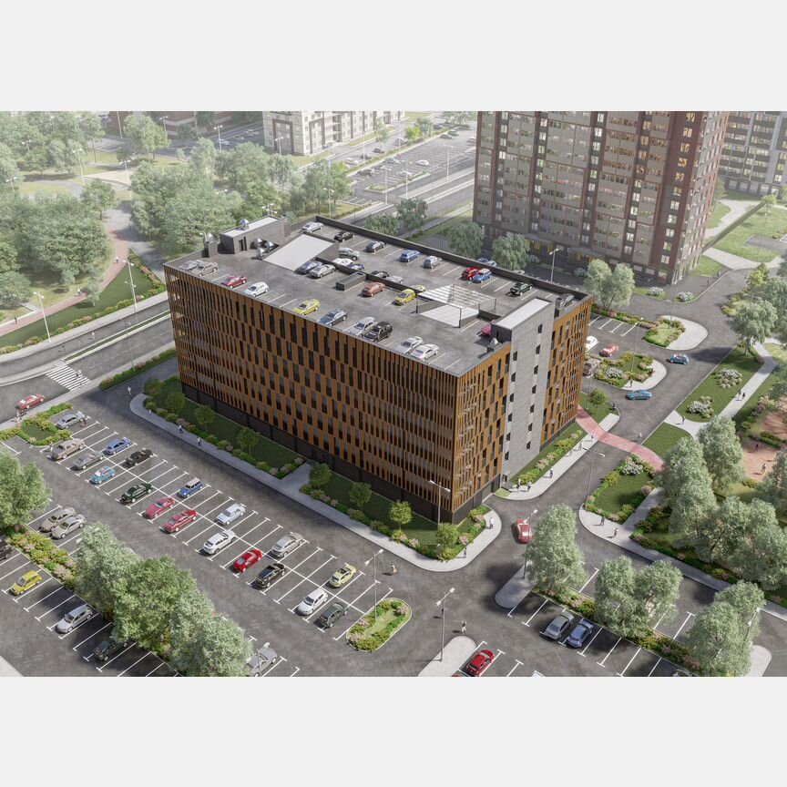 2-к. квартира, 49,4 м², 10/23 эт.
