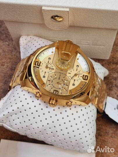 Часы Оригинальные мужские Diesel DZ7447 золотой