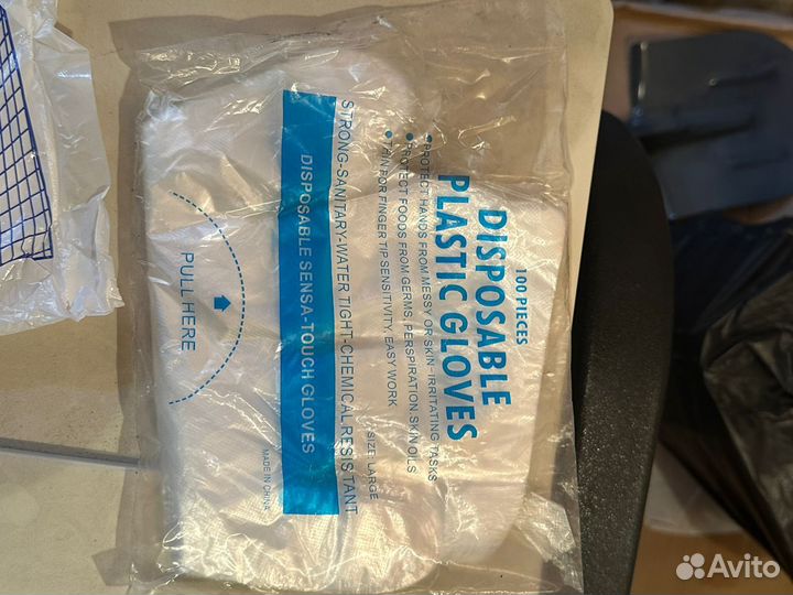 Перчатки одноразовые