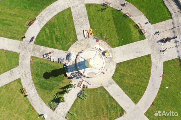 Рулонный газон 