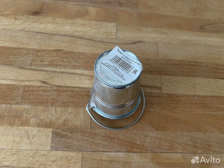 Ведро оцинкованное на фаркоп