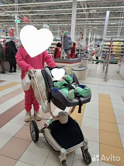 Коляска hot mom 3 в 1
