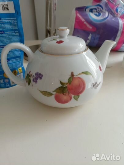 Тарелки Франция, Англия, японский чайник