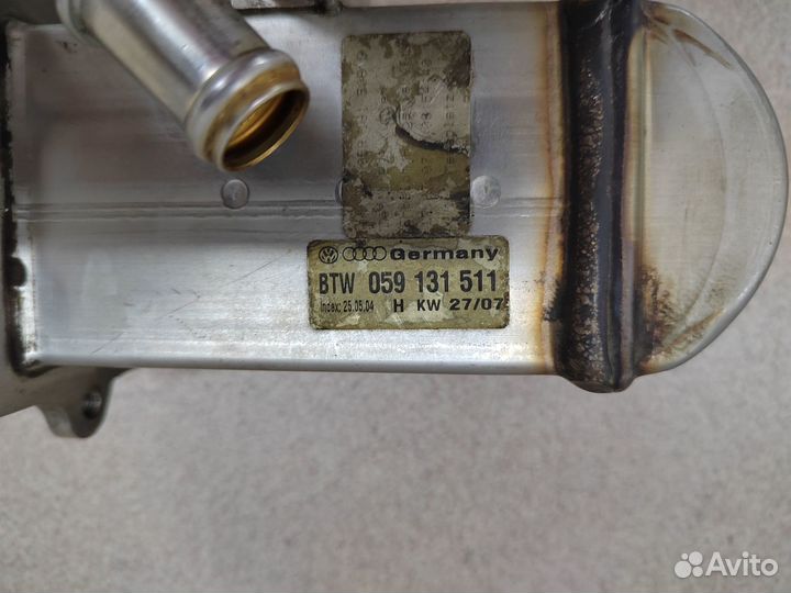 Радиатор EGR VAG V6 3,0TDI 059131511