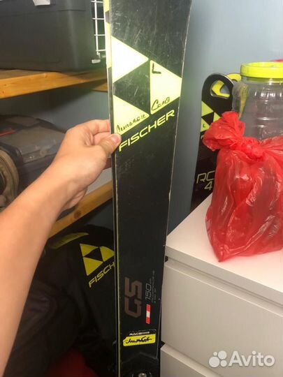 Горные лыжи fischer gs150