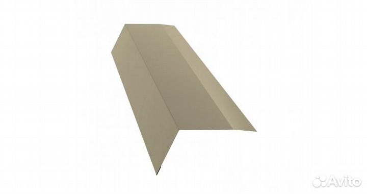 Планка карнизная 65х100 мм Satin, Цвет Ral 7004, Покрытие Satin с пленкой, Толщина металла 0,5 мм