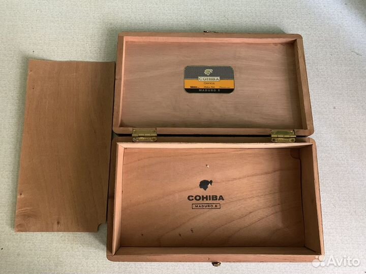 Сигарные коробки винтаж