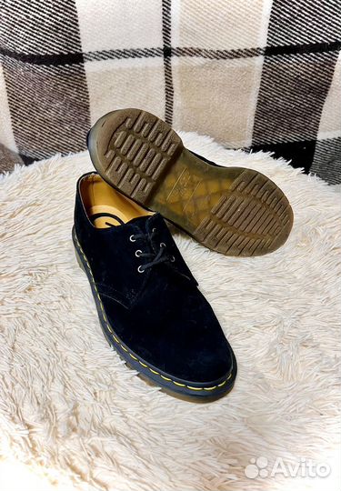 Dr. Martens 1461 Black замша оригинал