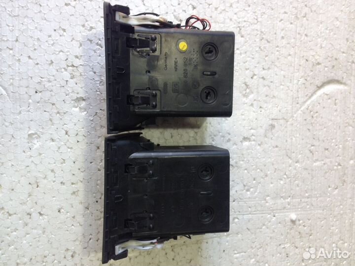 Дефлекторы без хрома в салон на Ауди А8 Д3