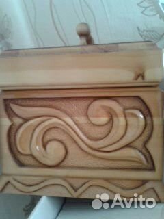 Шкатулка резная