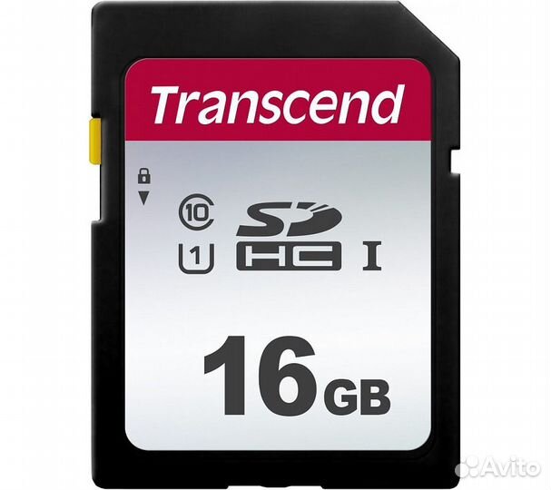 Карта памяти Transcend sdhc 300S Class 10 UHS-I U1
