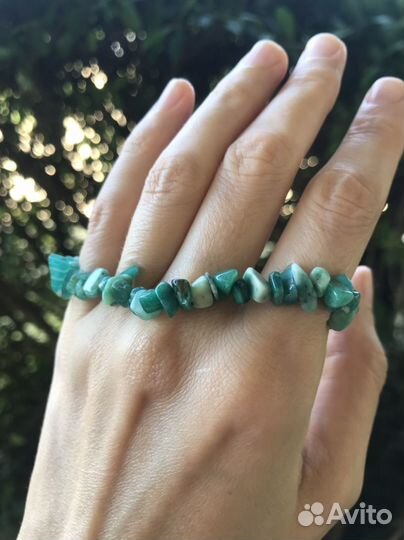 Браслеты хризолит гранат аметист амазонит тигровый