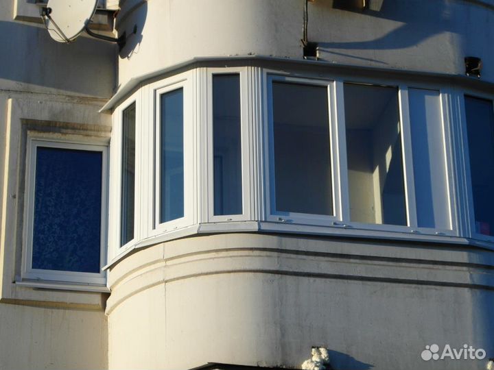 Балкон эркерный пвх